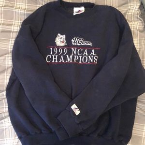 Vintage Logo Athletic UConn Sweatshirt